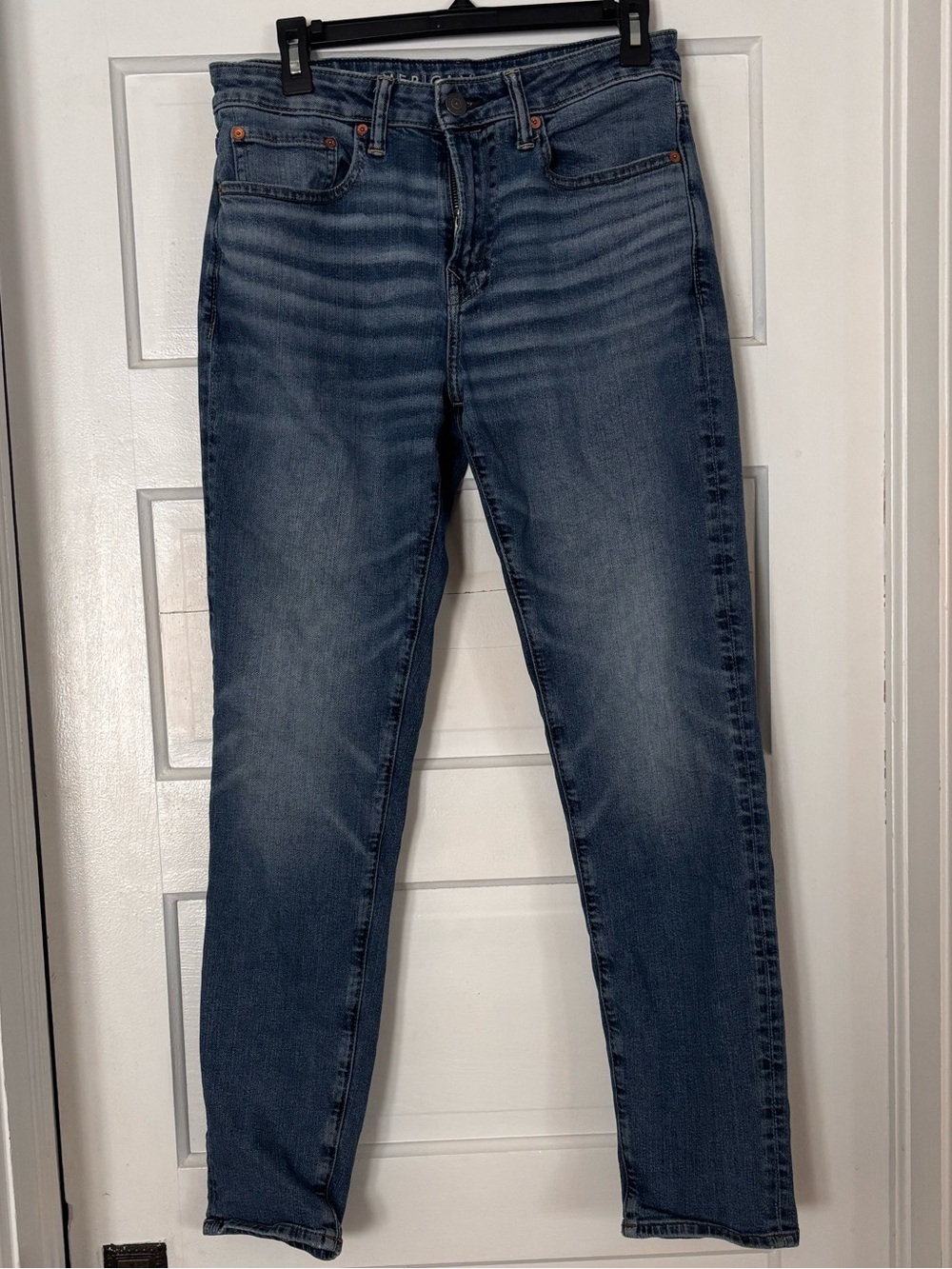 American Eagle Outfitters Men's Airflex+ Jeans - Medium Blue Wash